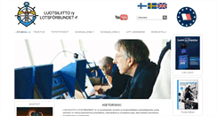 Desktop Screenshot of luotsiliitto.fi