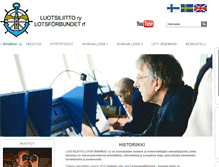 Tablet Screenshot of luotsiliitto.fi